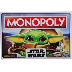 Monopoly Mandalorian‎ The Child Disney Board Game Hasbro Sealed Gift